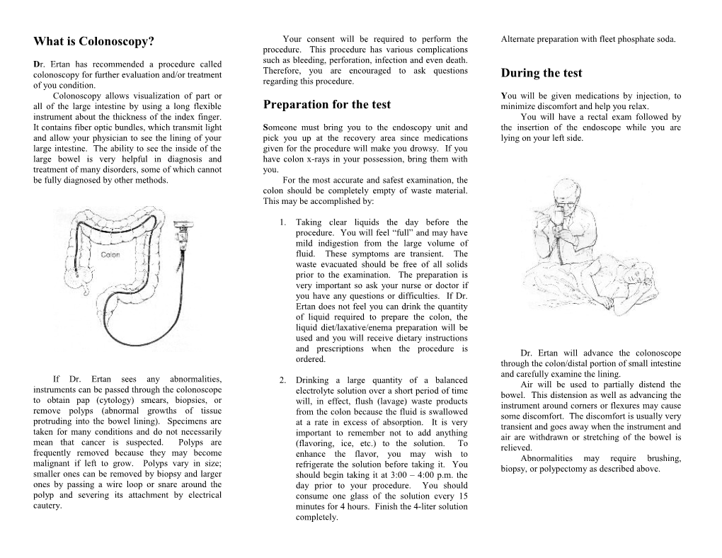 What Is Colonoscopy