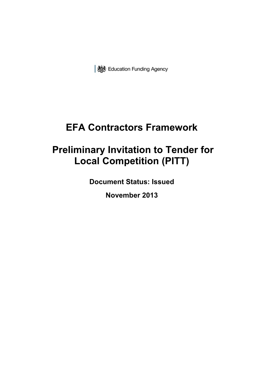 Pfs Contractors Framework