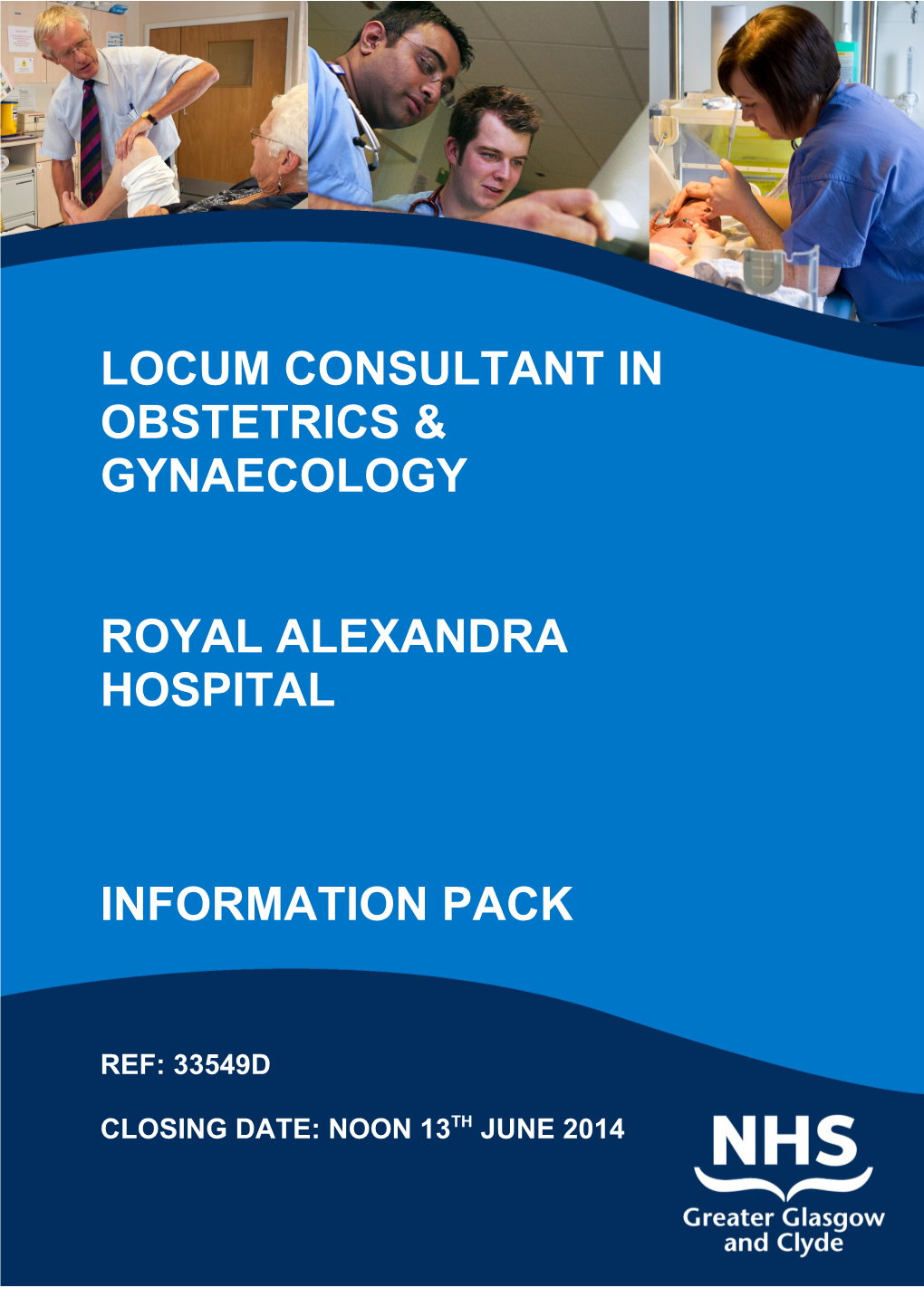 Locum Consultant in Obstetrics & Gynaecology