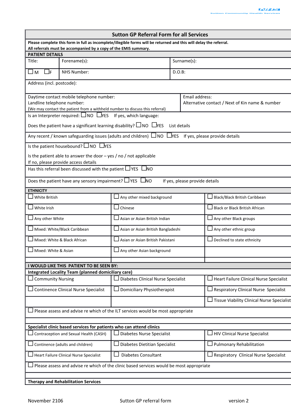 November 2106 Sutton GP Referral Formversion 2