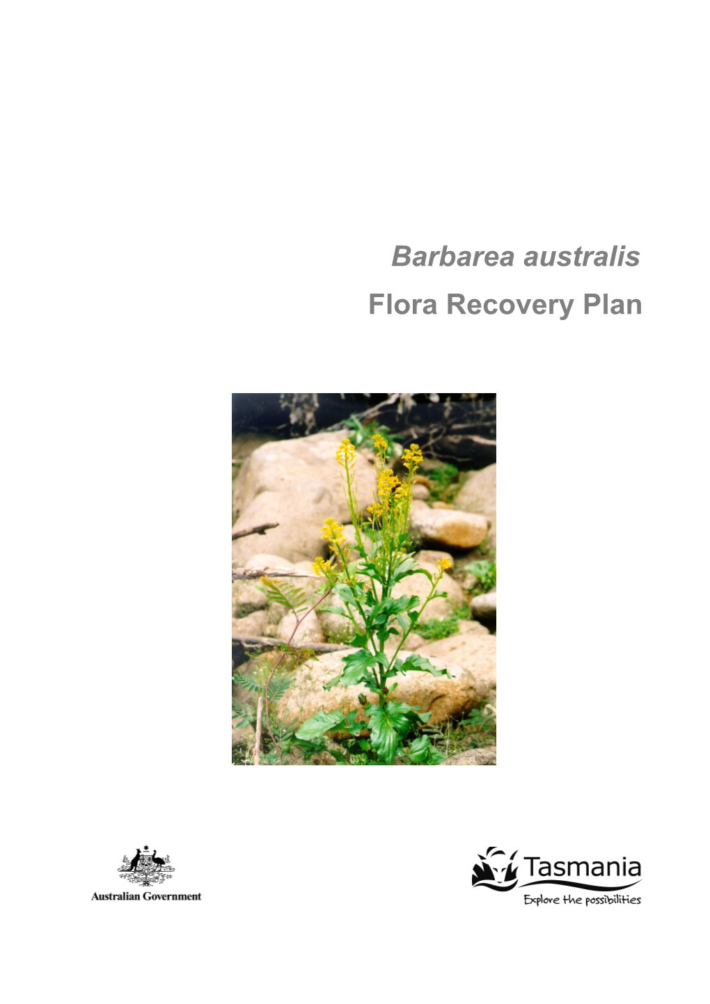 Barbarea Australis Flora Recovery Plan