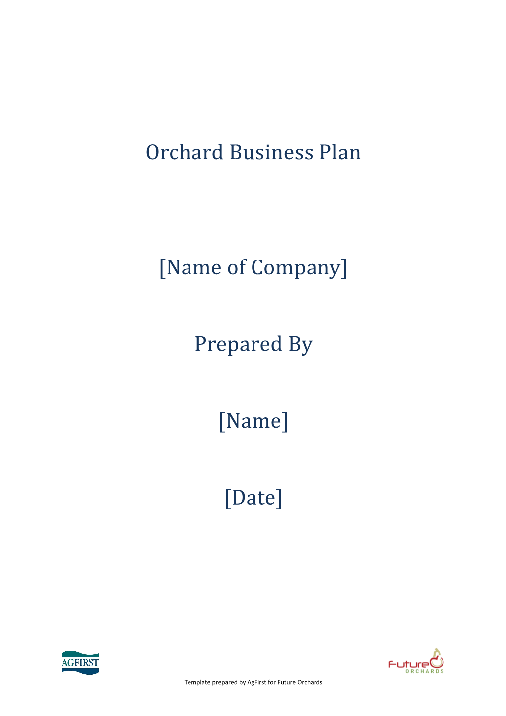 Orchard Business Plan