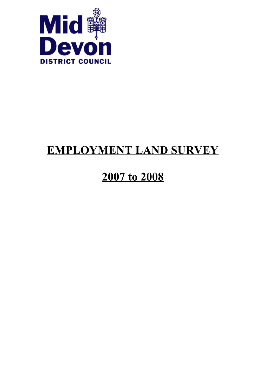 Employment Land Survey
