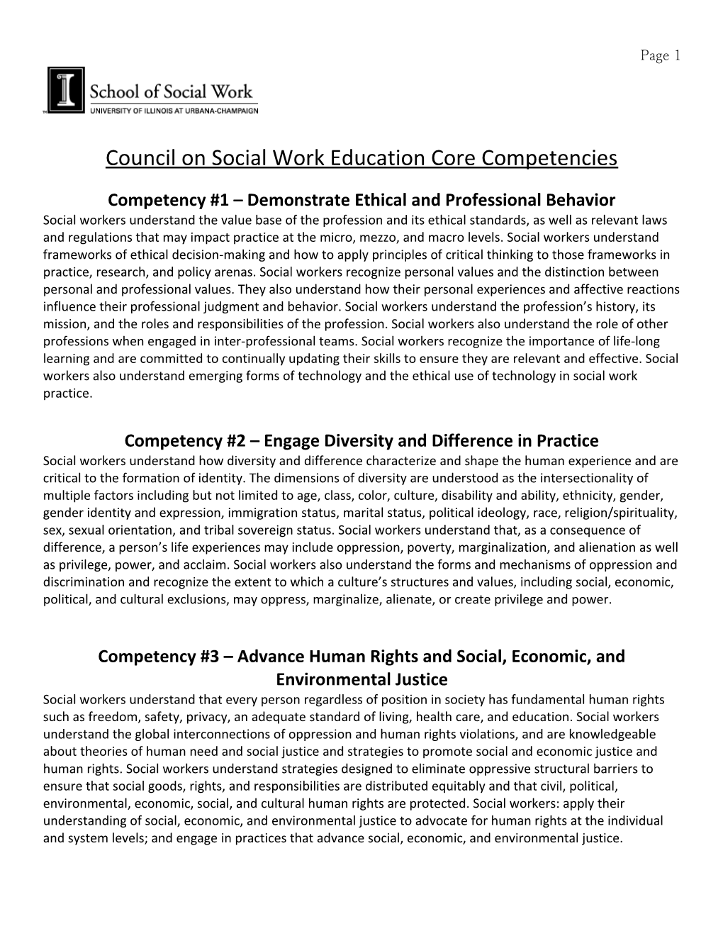 Foundation Course: Socw 451