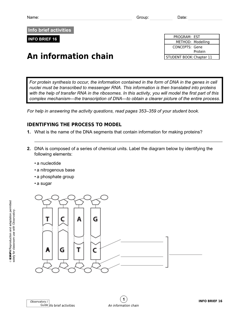 An Information Chain