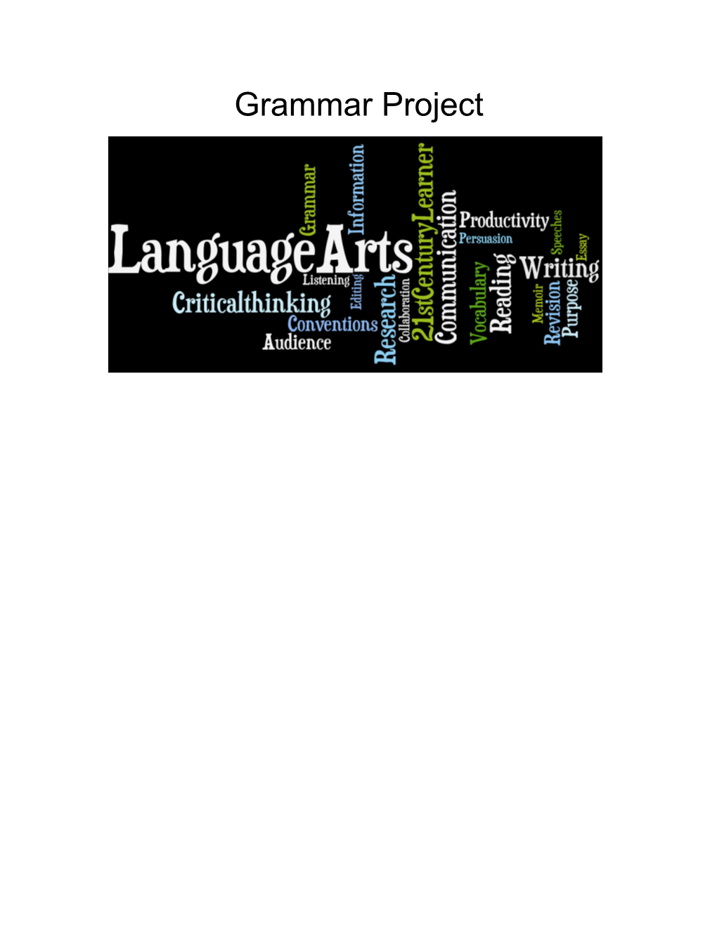 Grammar Project