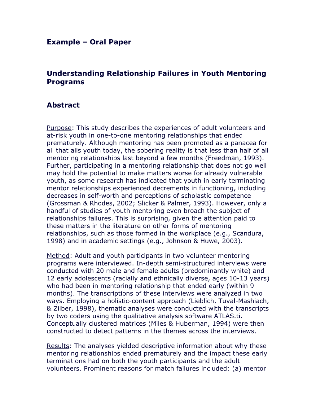 Understanding Relationship Failures in Youth Mentoring Programs