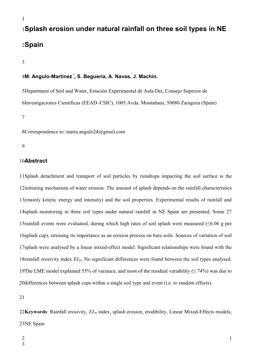 Validating Rainfall Erosivity Indices with Sediment Yield at Monitored Catchments in The