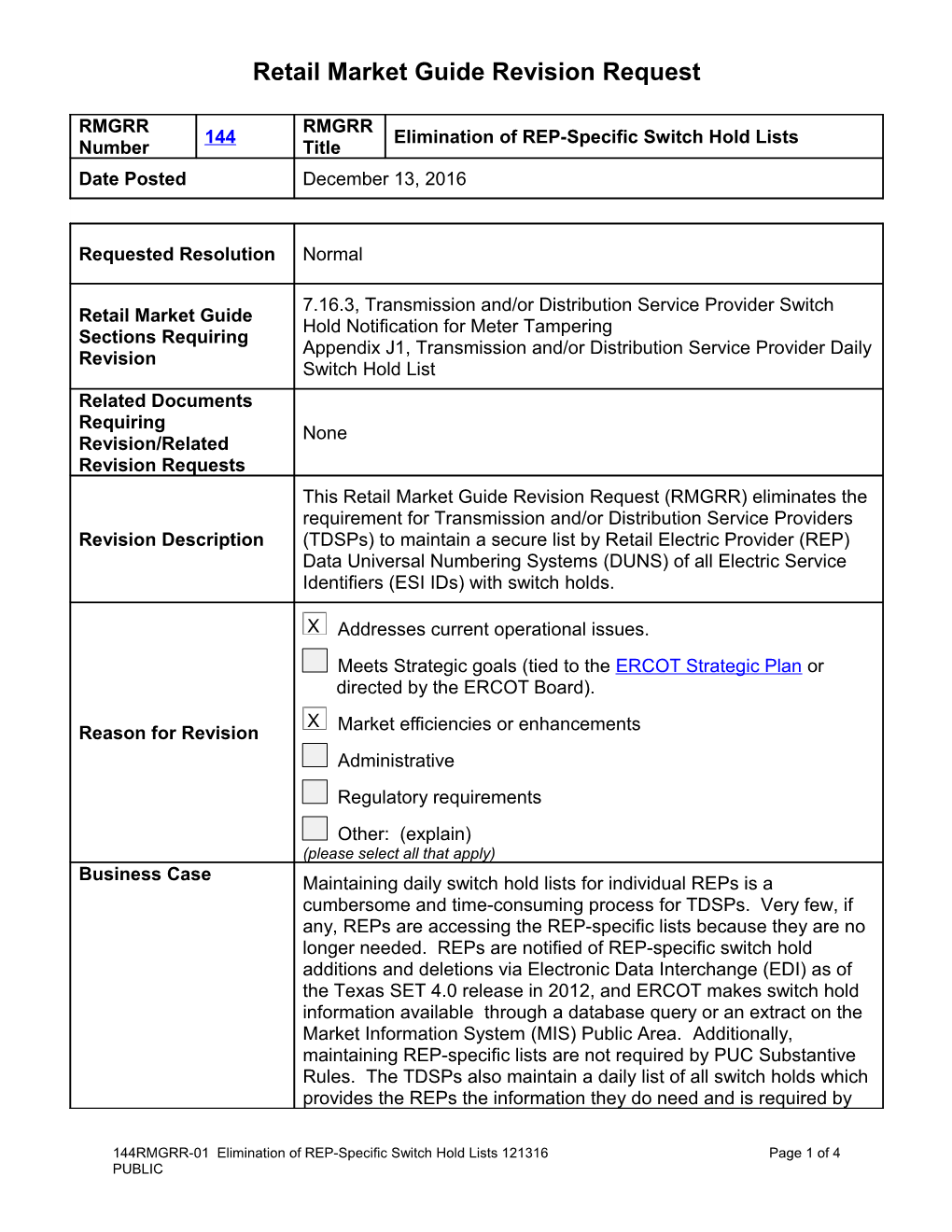 7.16.3Transmission And/Or Distribution Service Provider Switch Hold Notification for Meter