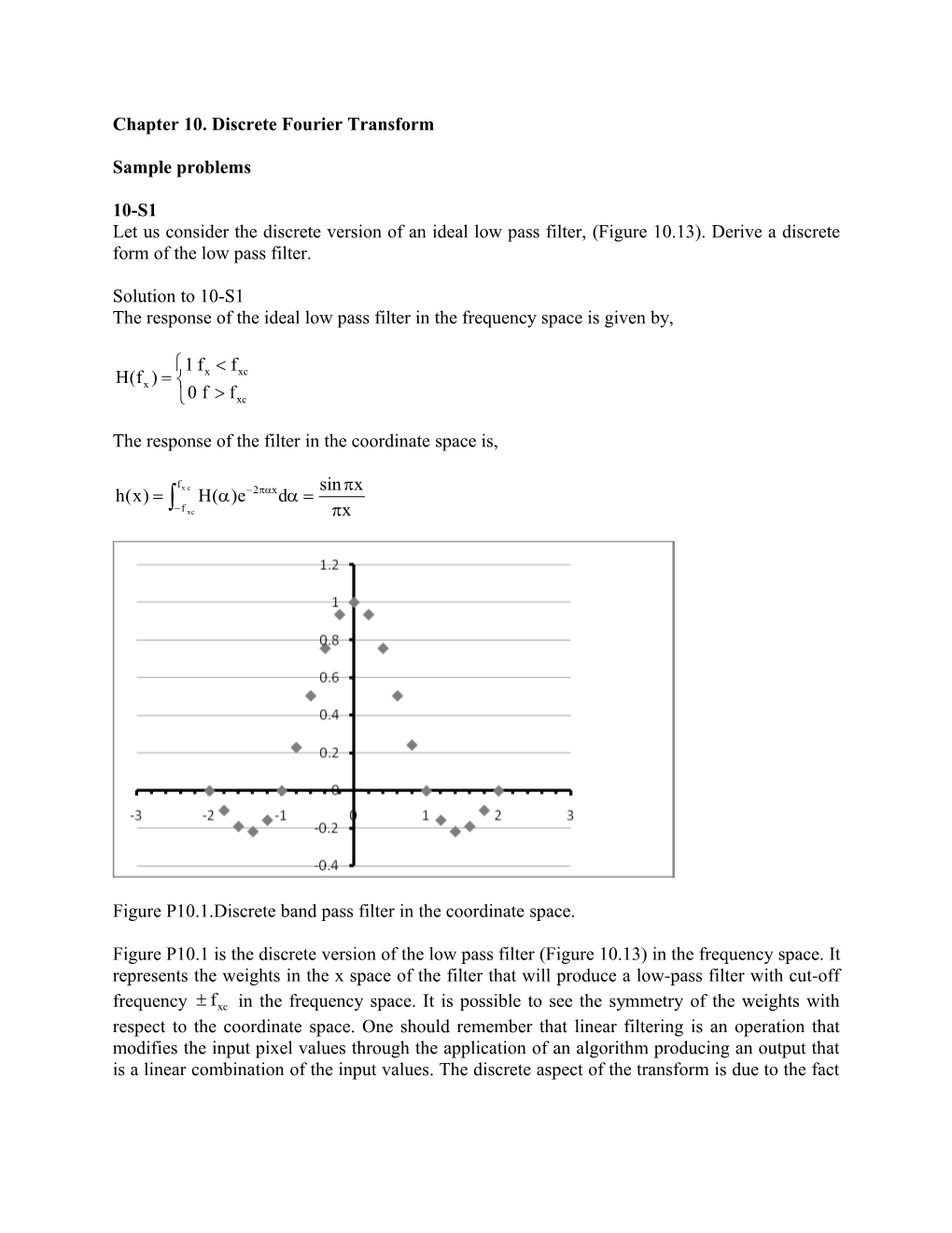 Chapter 10. Discrete Fourier Transform