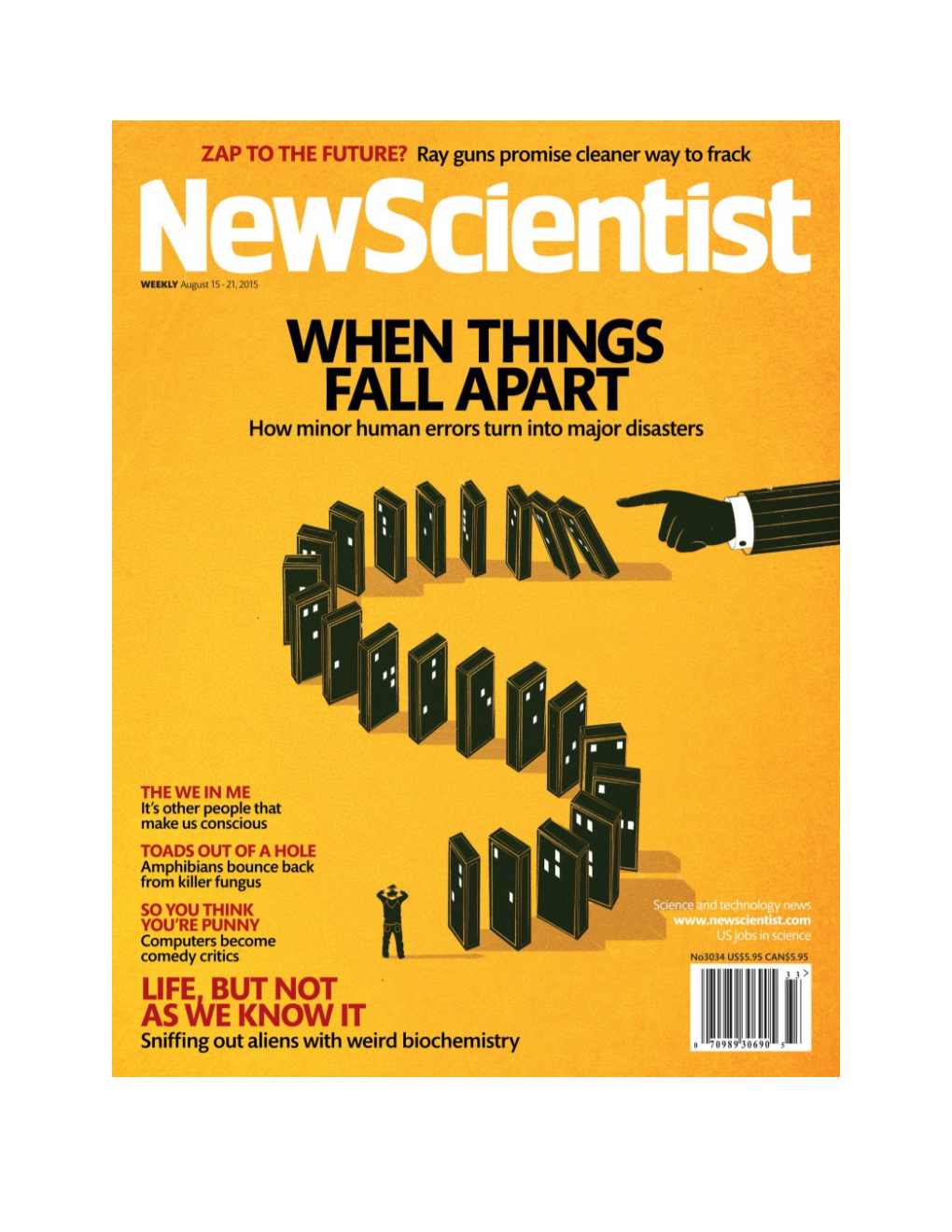 New Scientist Magazine Piece on Microwave Alternative to Fracking