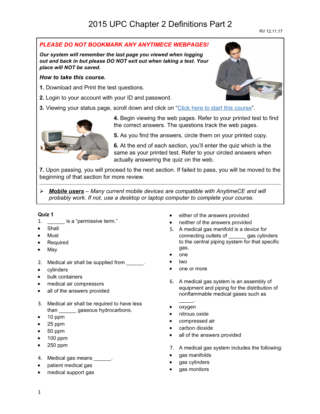 2015 UPC Chapter 2 Definitions Part 2