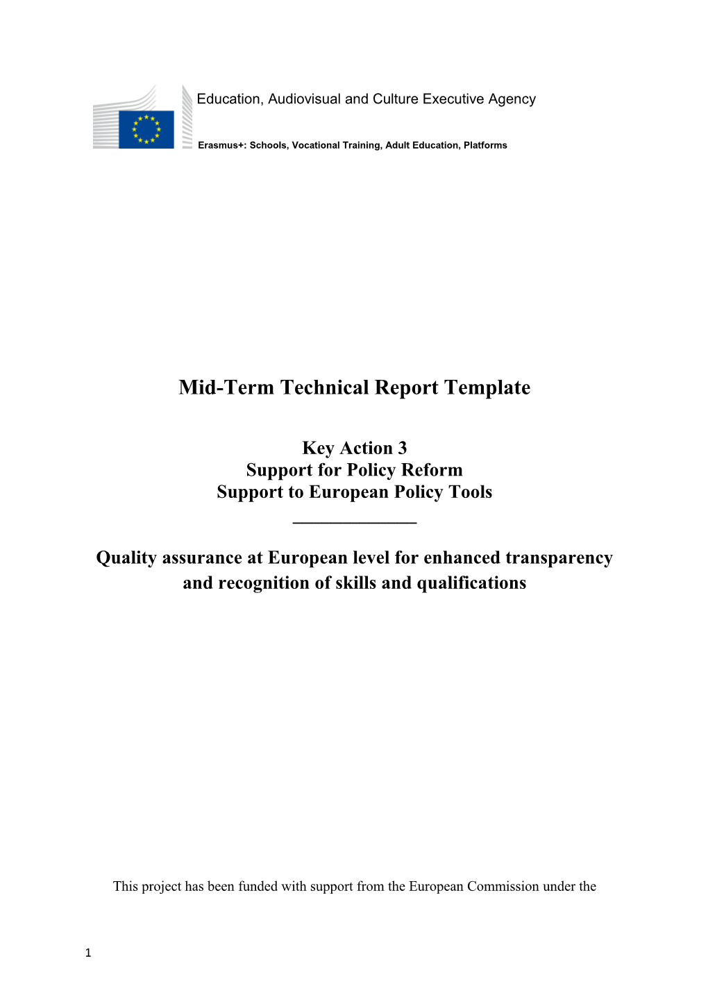 Mid-Term Technical Report Template
