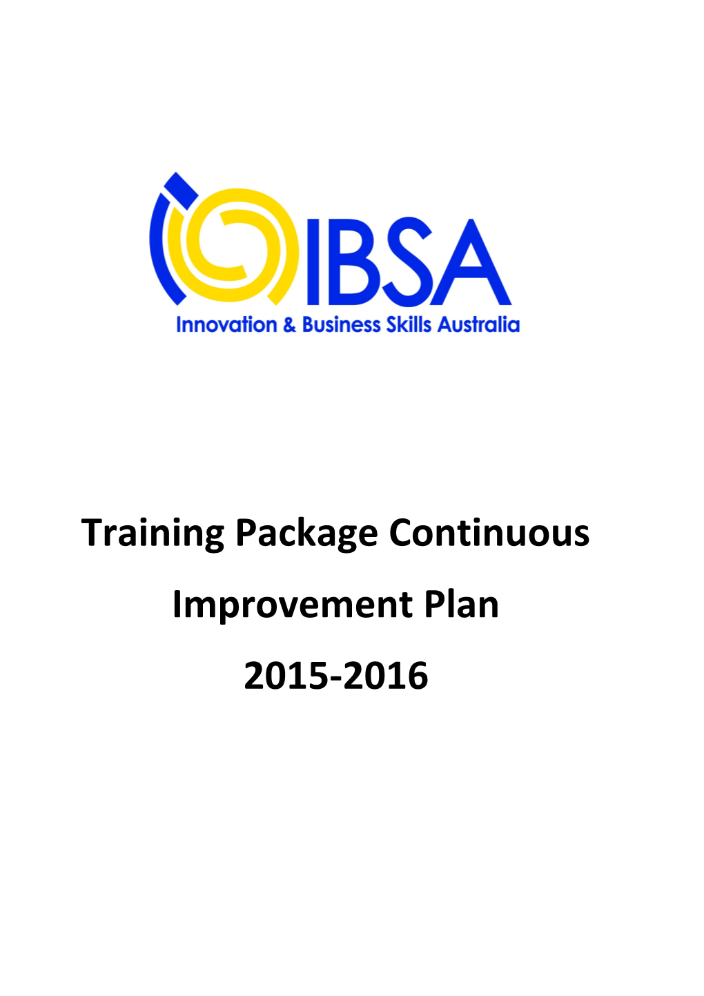 Training Package Continuous