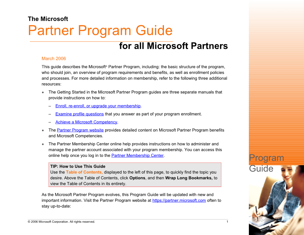 MSPP Program Guide