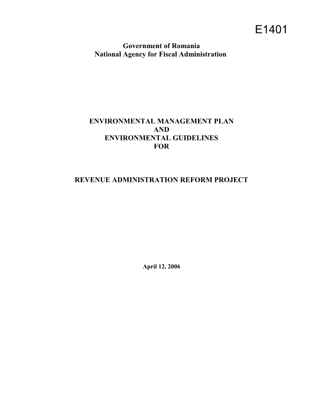 National Agency for Fiscal Administration