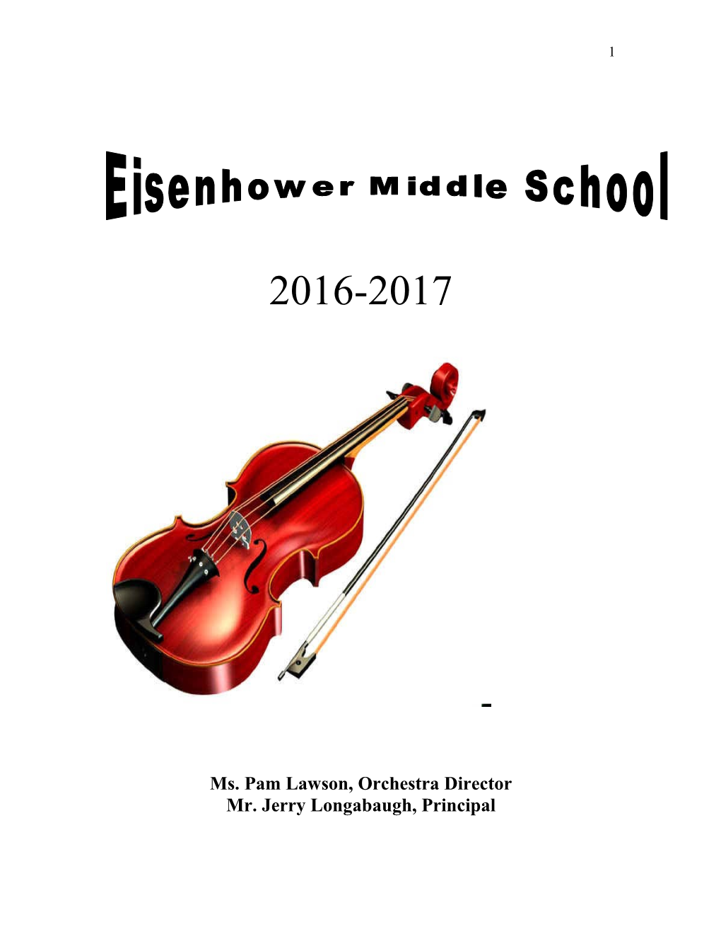 Eisenhower Middle School Orchestras