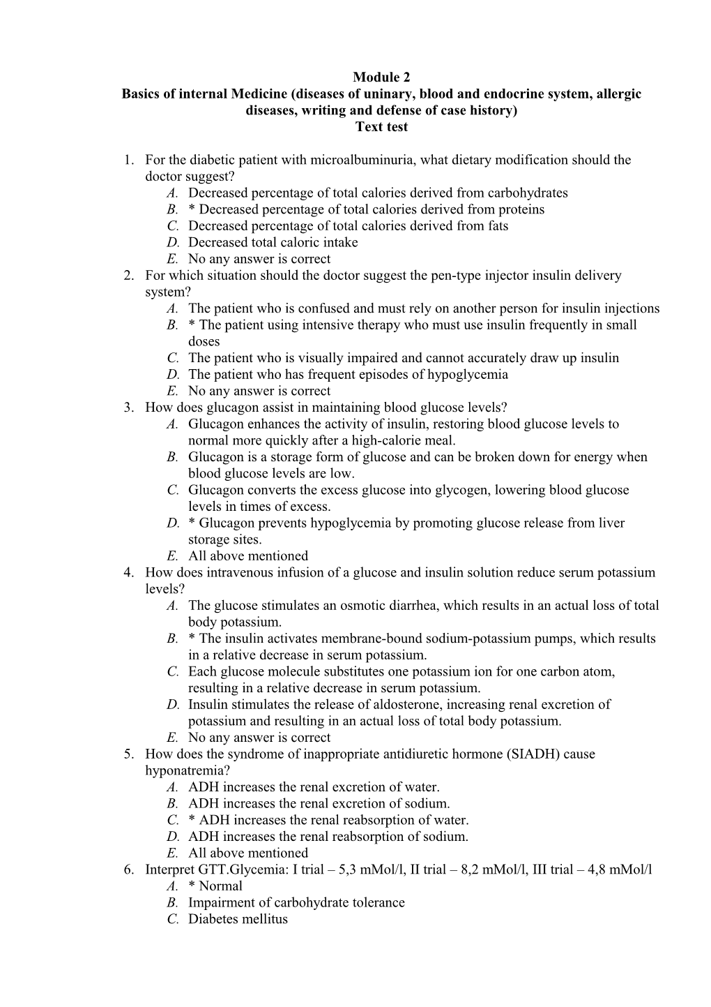 Basicsofinternalmedicine(Diseasesofuninary, Blood and Endocrine System, Allergic Diseases