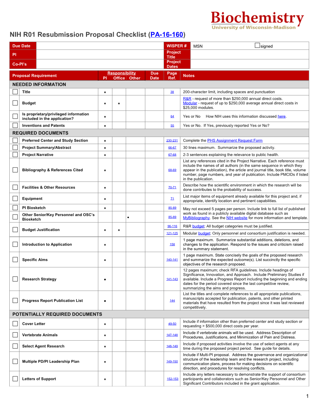 General Instructions Guide