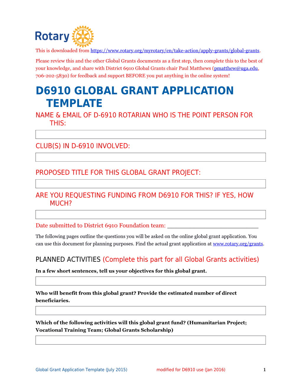 D6910 Global Grant Application Template