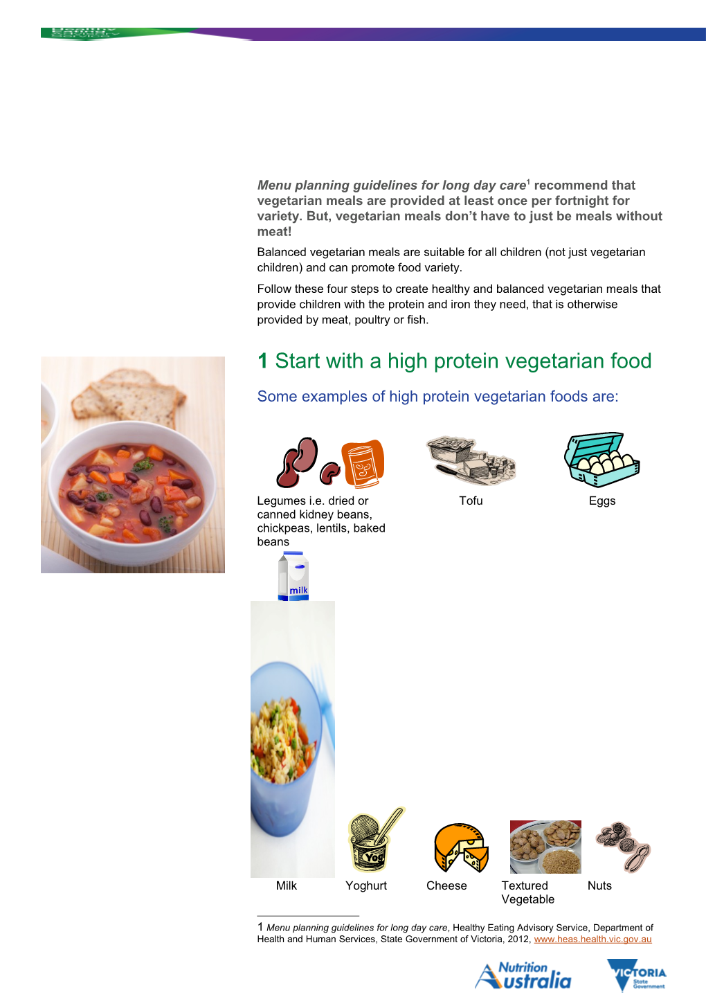 Some Examples of High Protein Vegetarian Foods Are