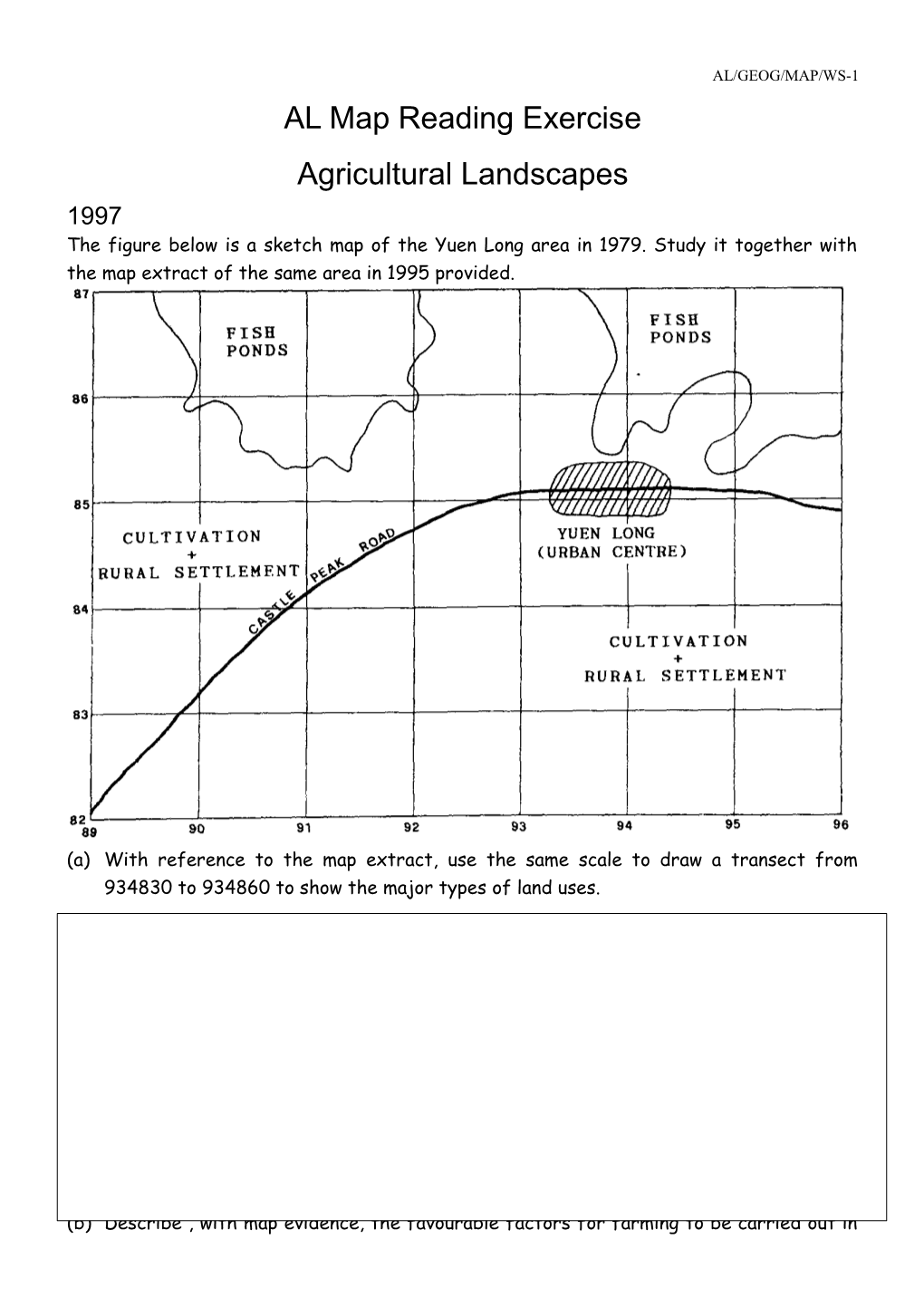 AL Map Reading Exercise