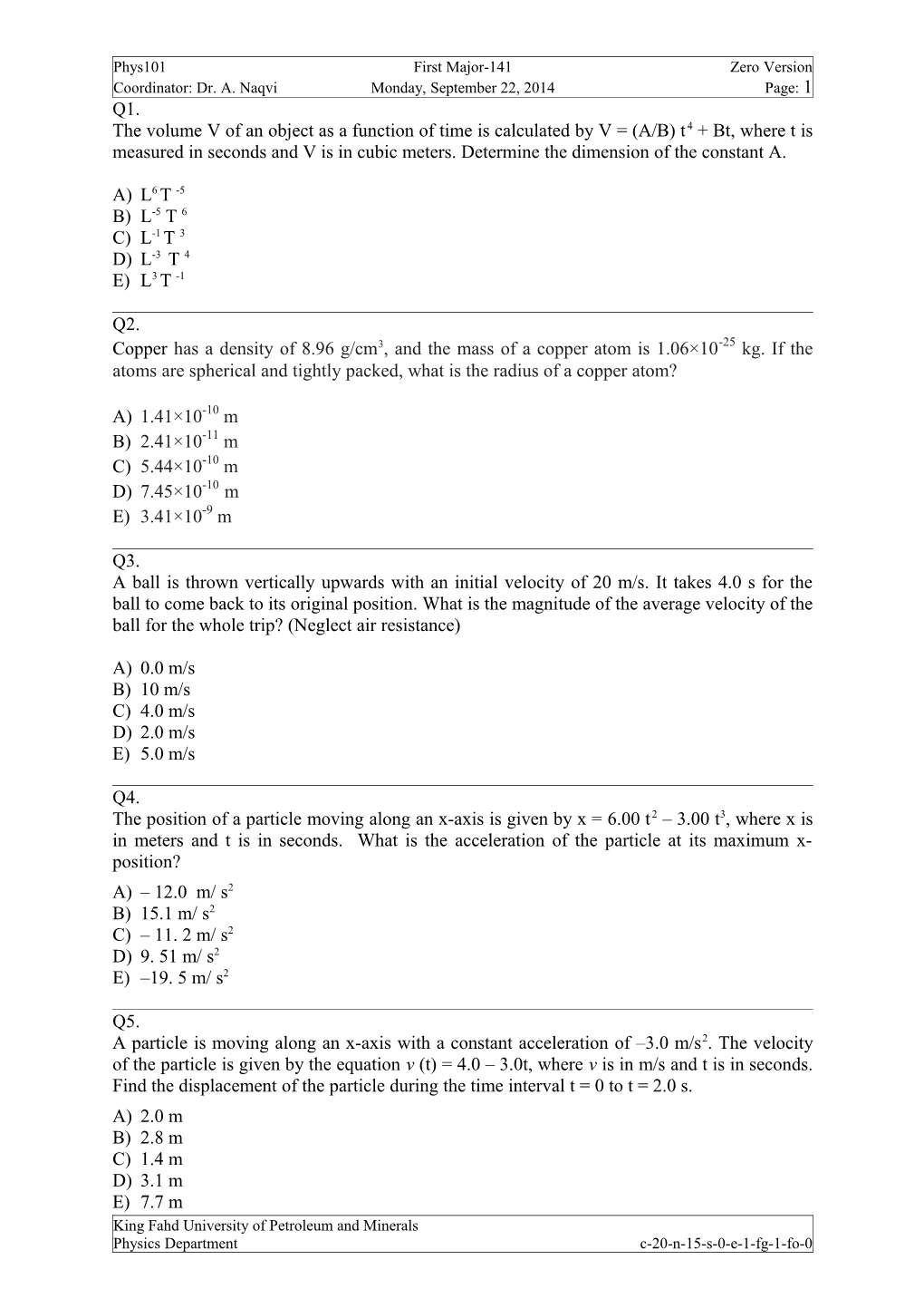 Phys101first Major-141Zero Version