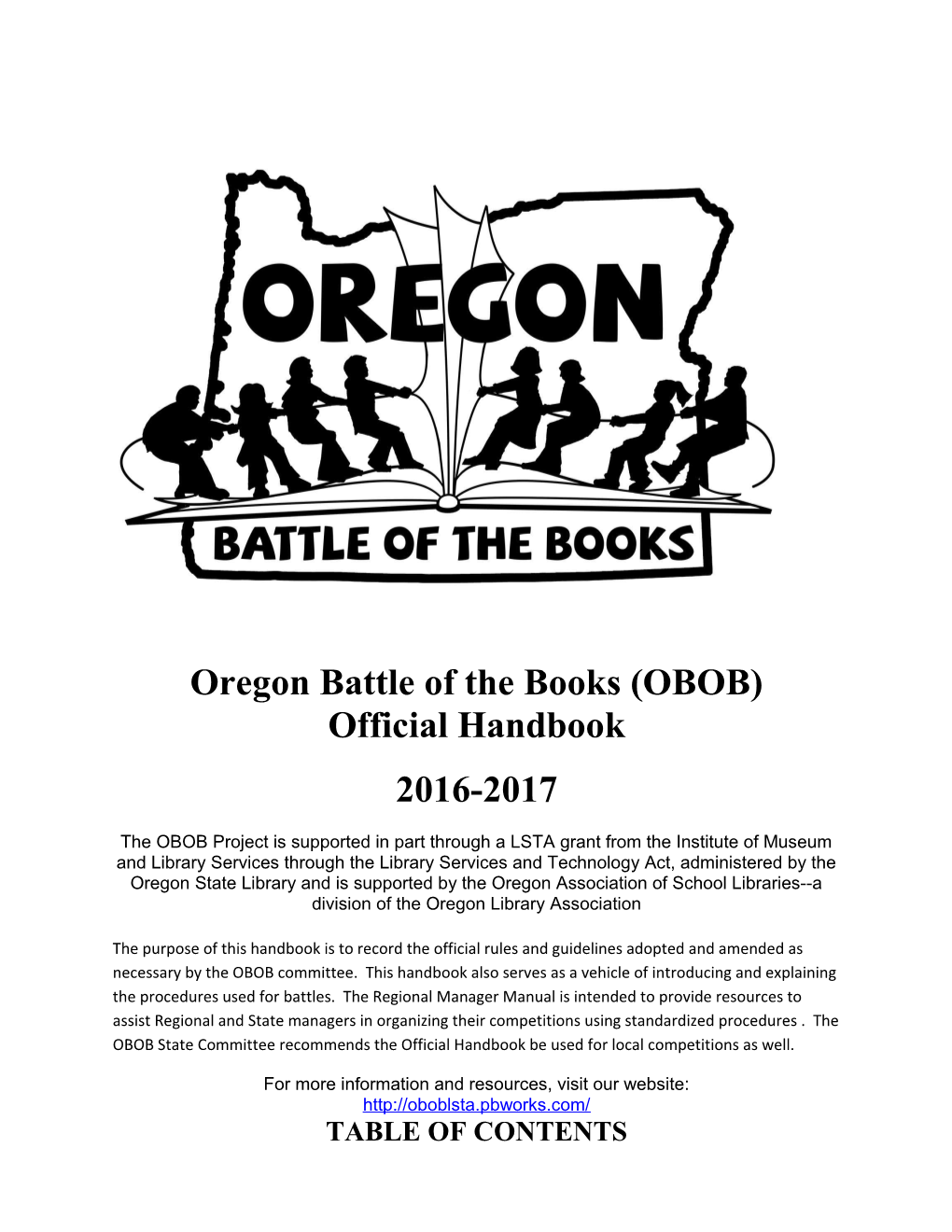 Oregon Battle of the Books (OBOB)