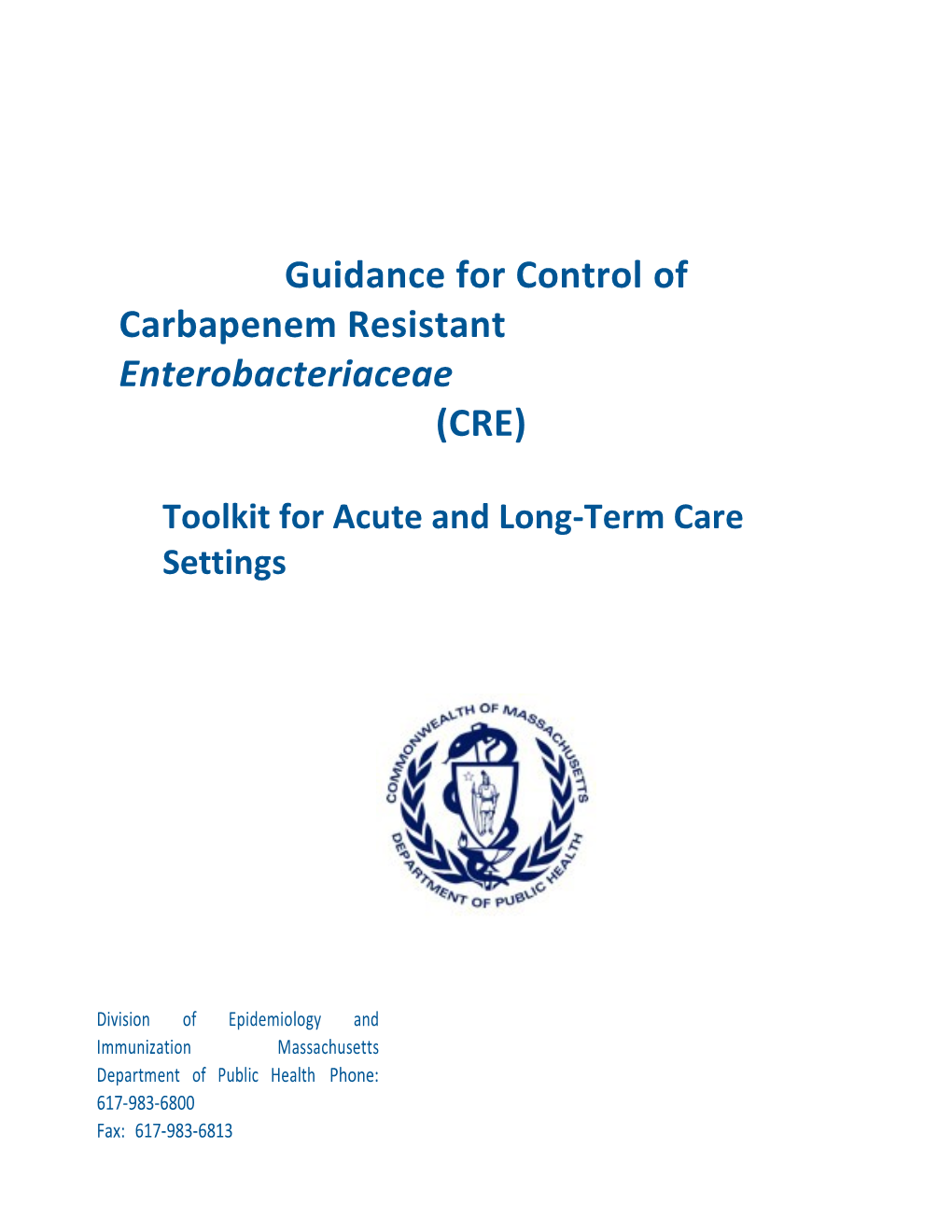 Toolkitforacuteandlong-Termcaresettings