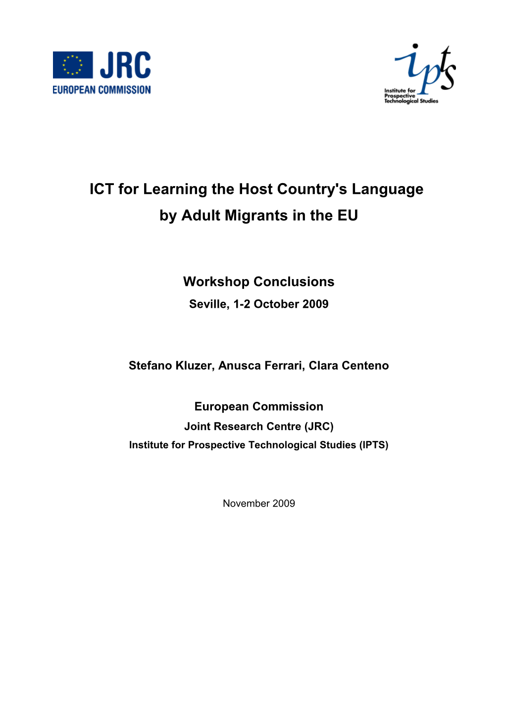 ICT for Learning the Host Country's Language