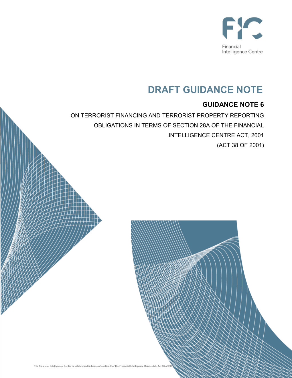 Draft Guidance Note 6