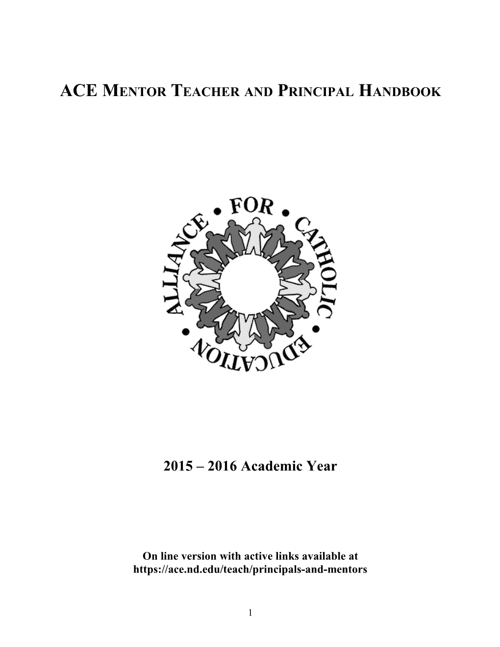 Elements of the ACE Mentor Program