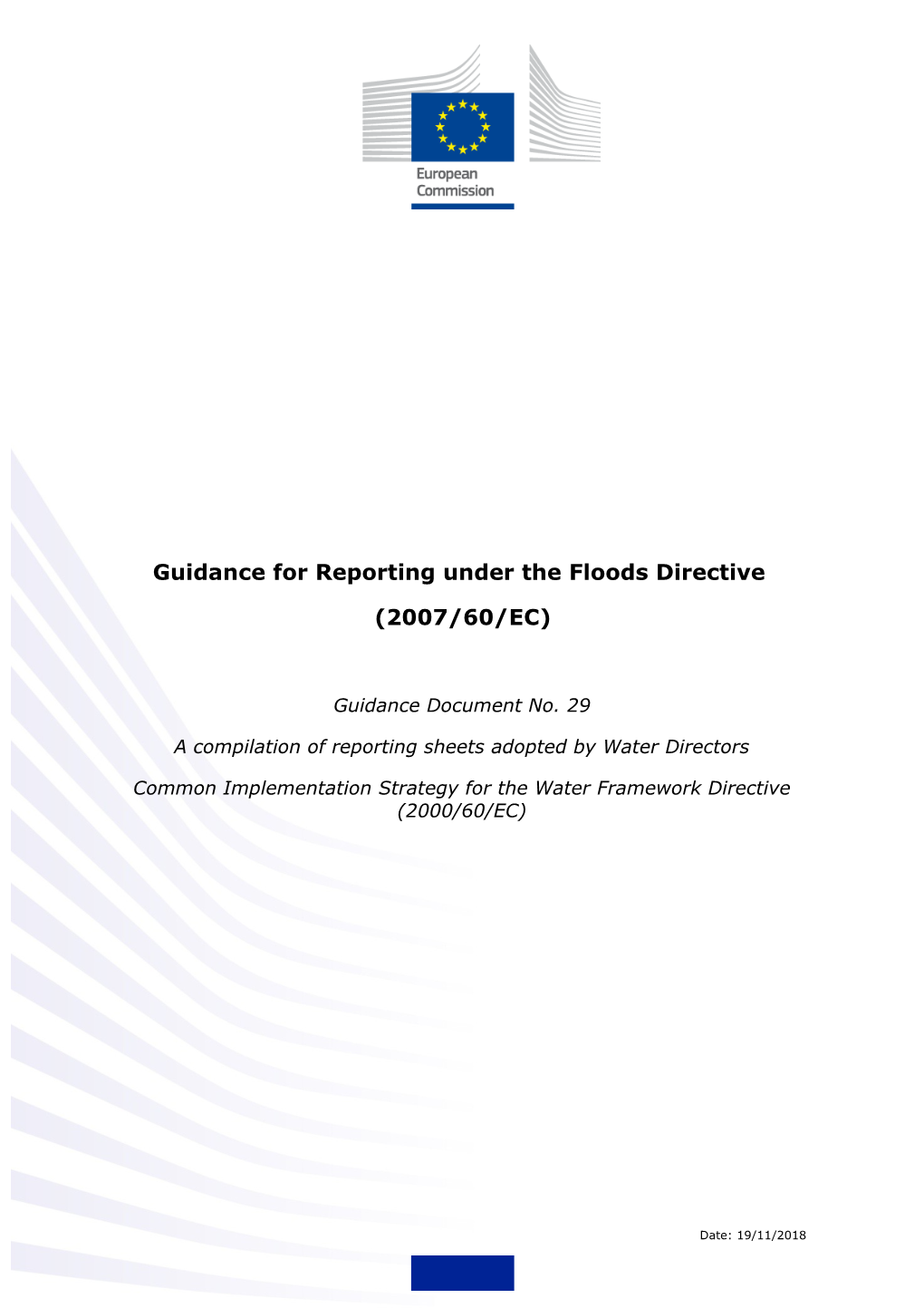Guidance for Reporting Under the Floods Directive