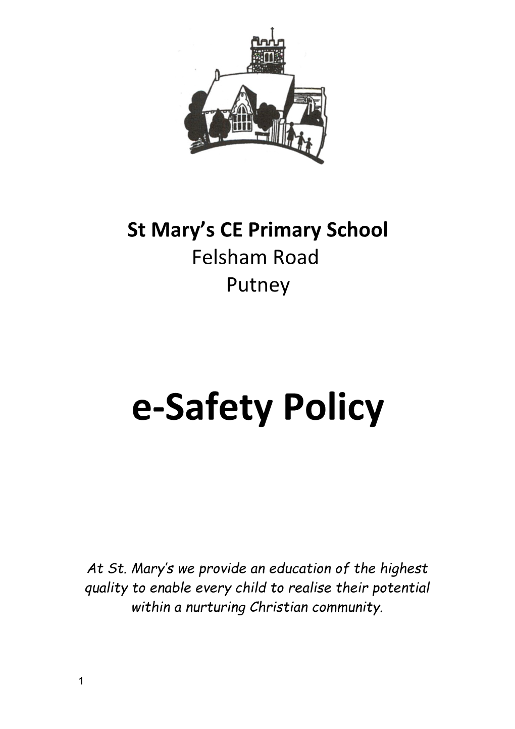 The Main Areas of Risk for Our School Community Can Be Summarised As Follows