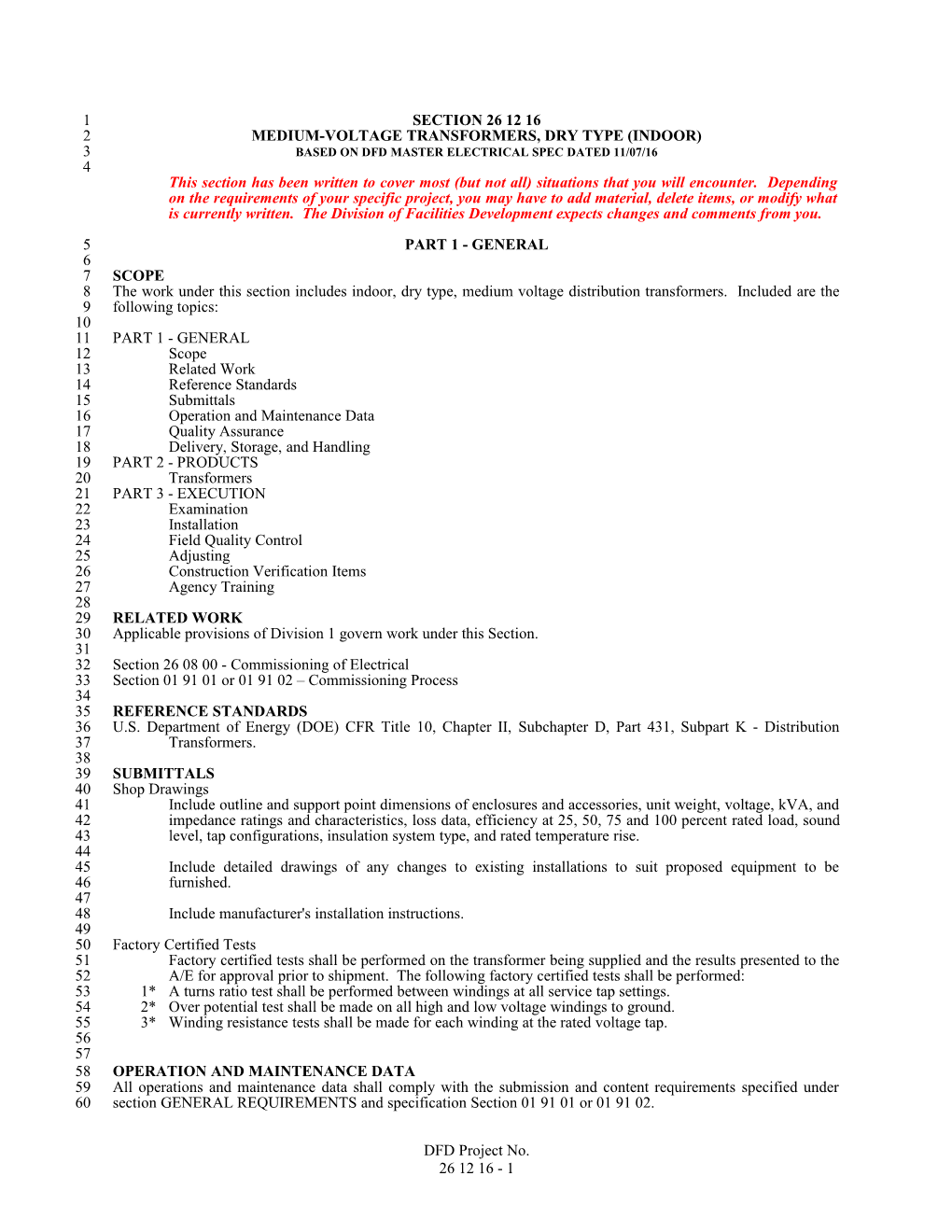 Medium-Voltage Transformers,Dry Type (Indoor)