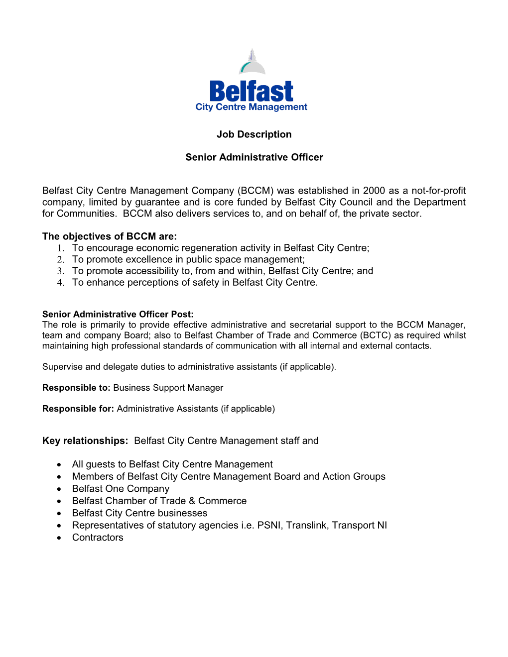 Belfast City Centre Management Company
