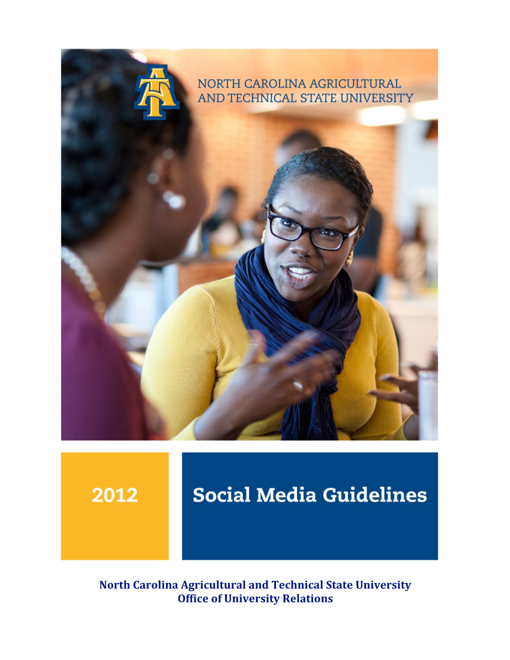 Guidelines for Use of Social Media