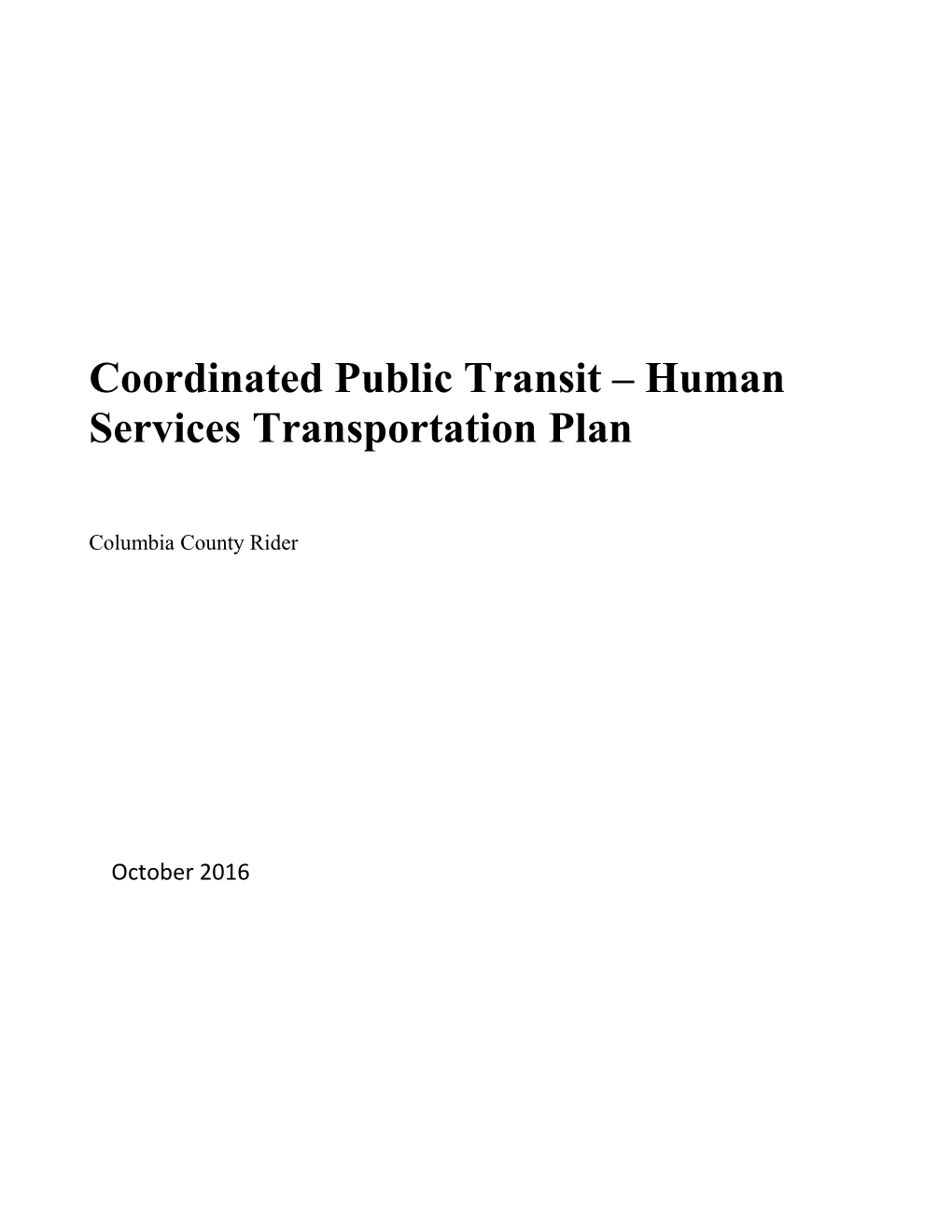 Transportation Impact Analysis