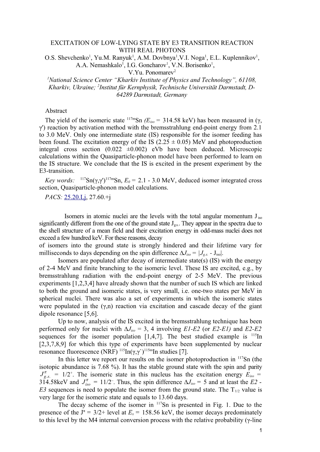 Excitation of Low-Lying State by E3 Transition Reaction with Real Photons