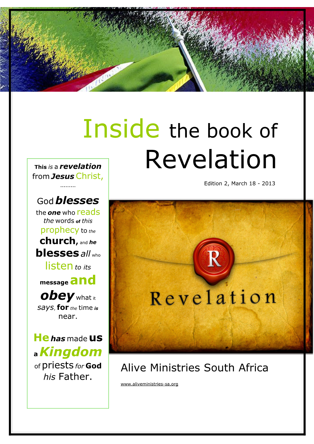 Inside the Book of Revelation, Alive Ministries South Africa