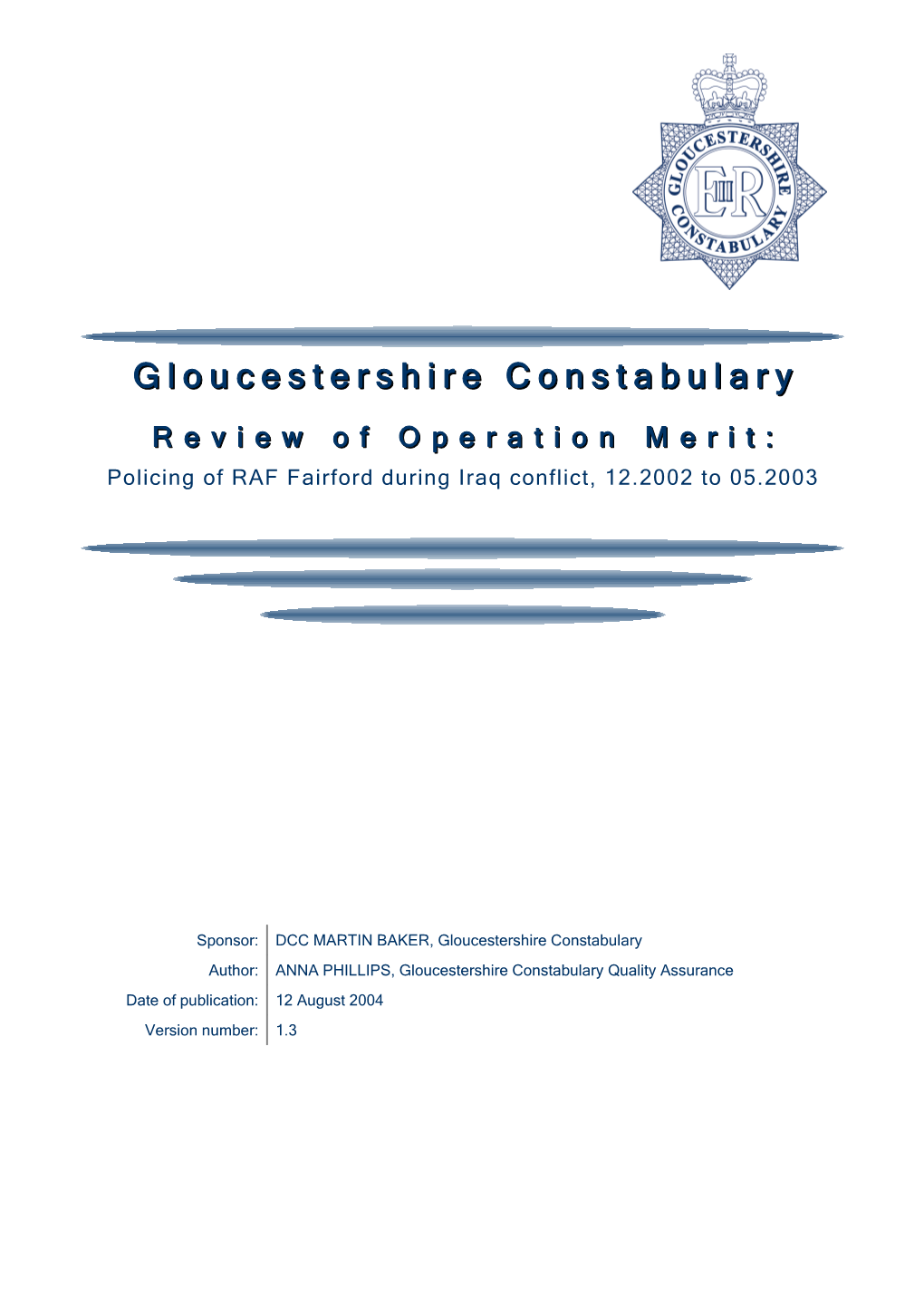 Gloucestershire Constabulary