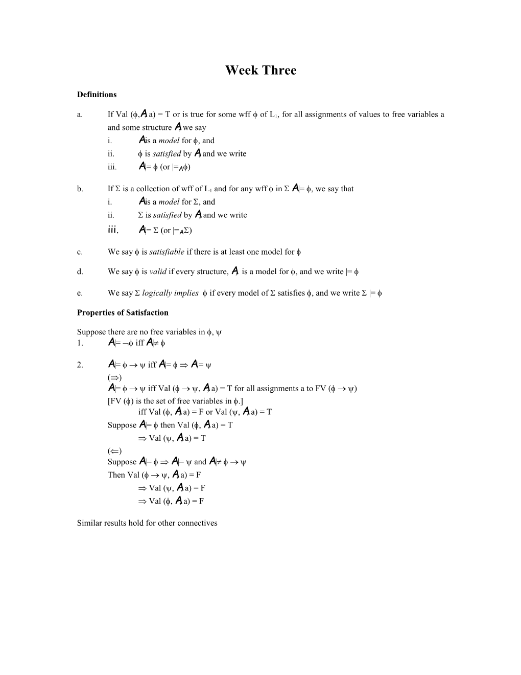 Introduction to the Predicate Calculus