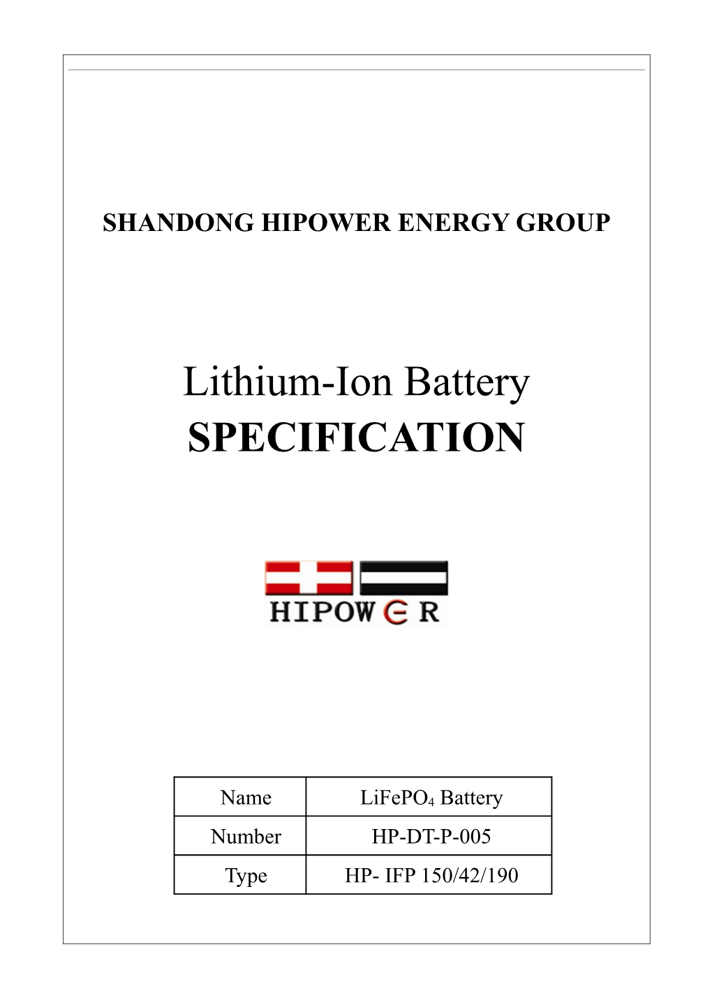 Shandong Hipower Energy Group
