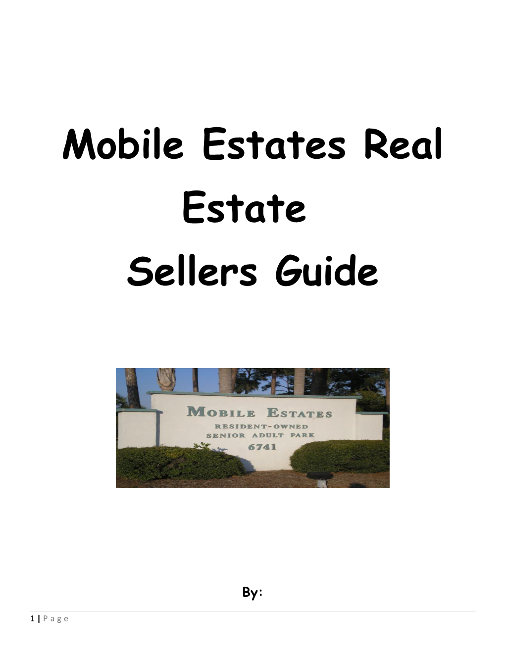 Mobile Estates Real Estate