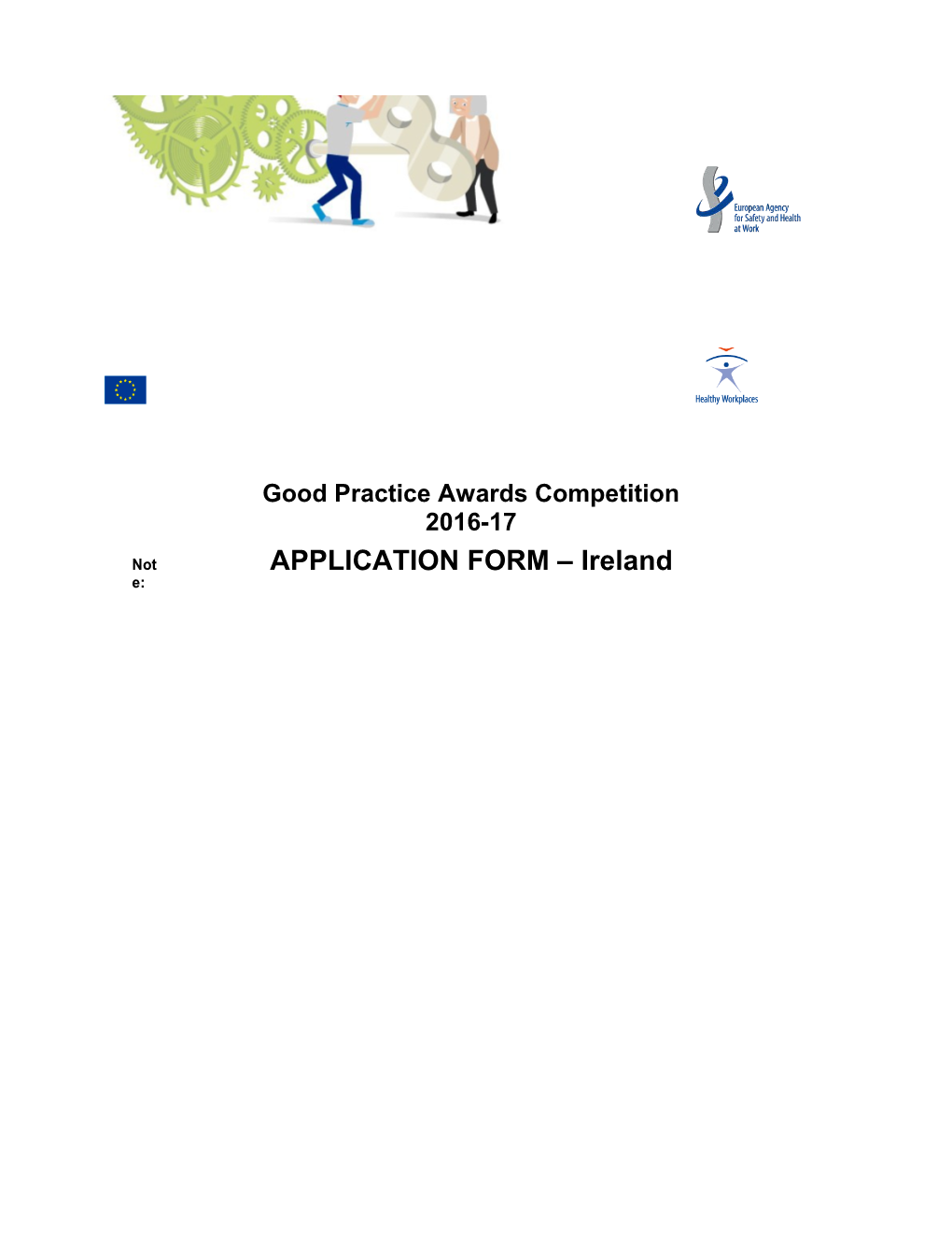 Good Practice Awards Competition2016-17