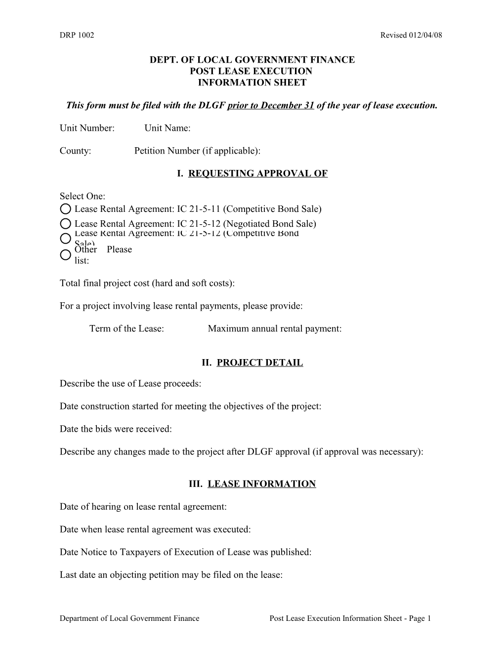 State Board of Tax Commissioners