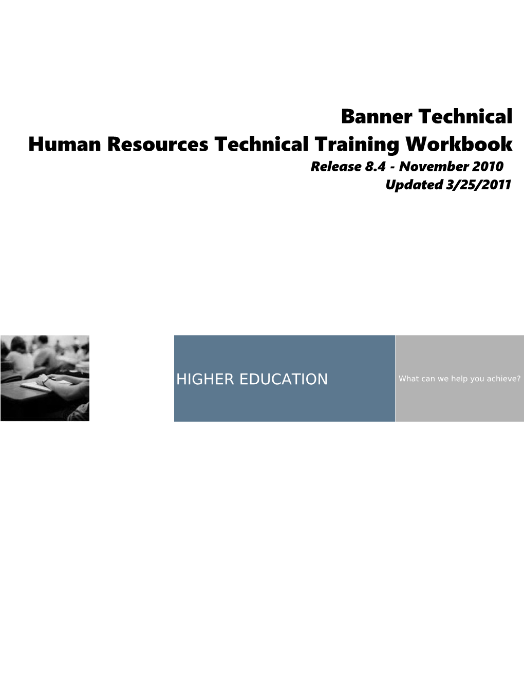 BT106 Human Resources Technical