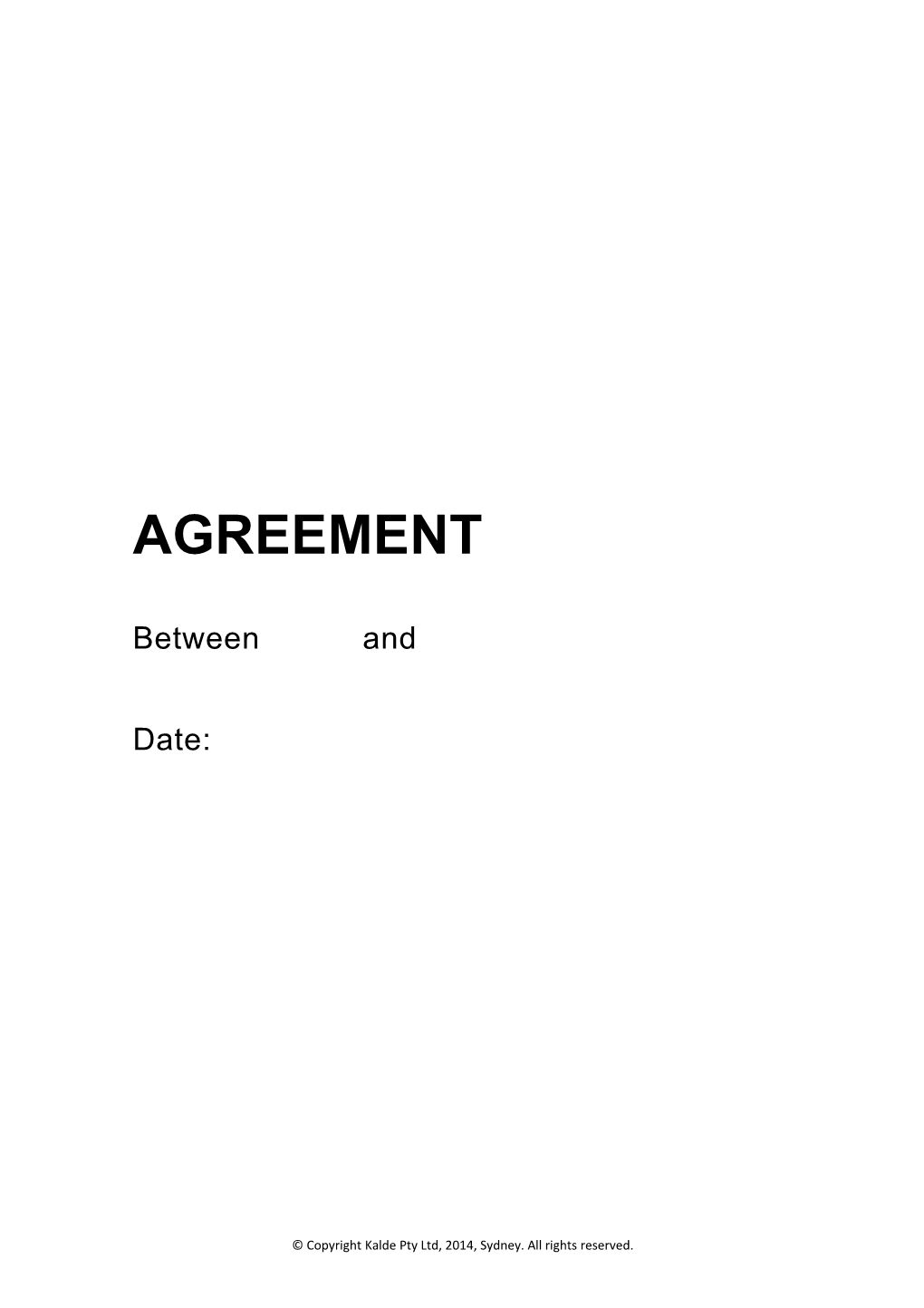 OSCU=52157001 ST=Fed DE=False Agreement with Boilerplate Clauses - KAL FED BOI 01