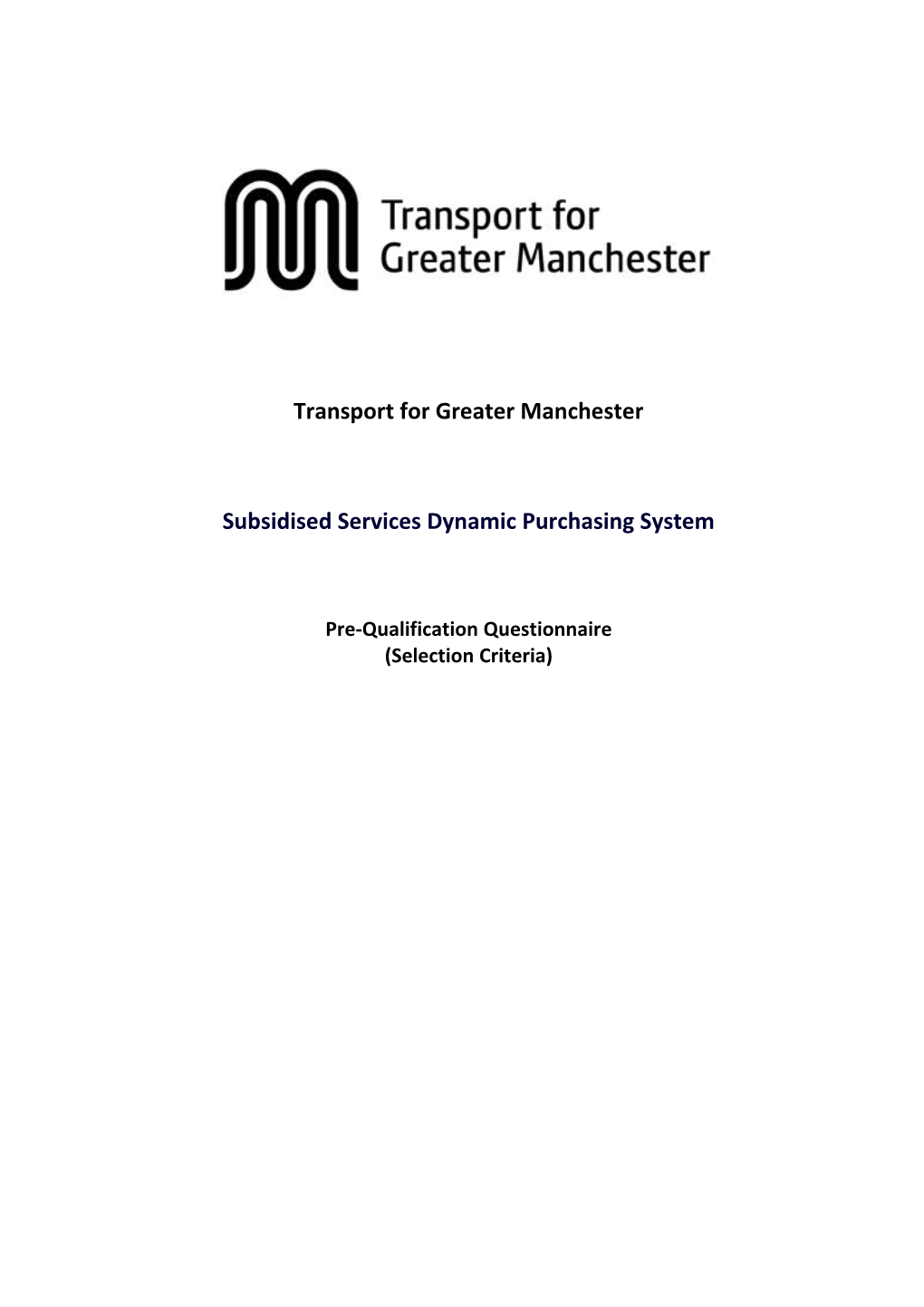 Greater Manchester Passenger Transport Executive