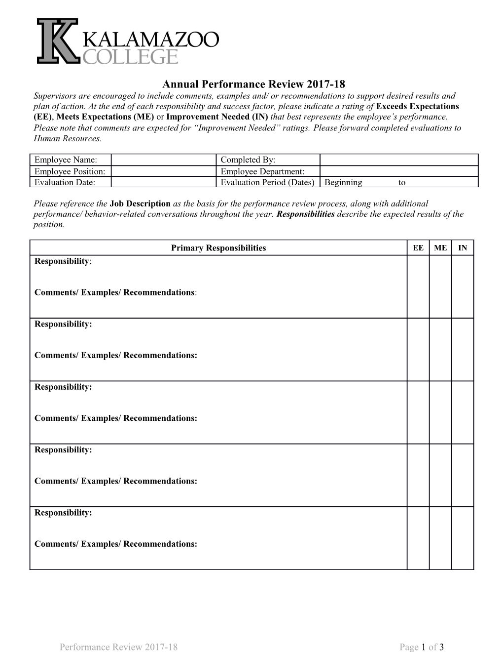 Annual Performance Review 2017-18